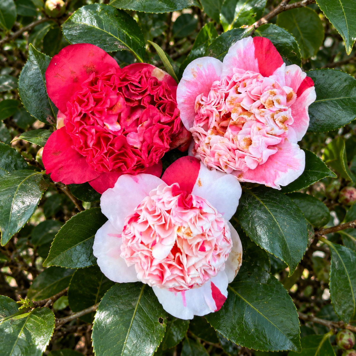 'Sajin Baozhu' Camellia